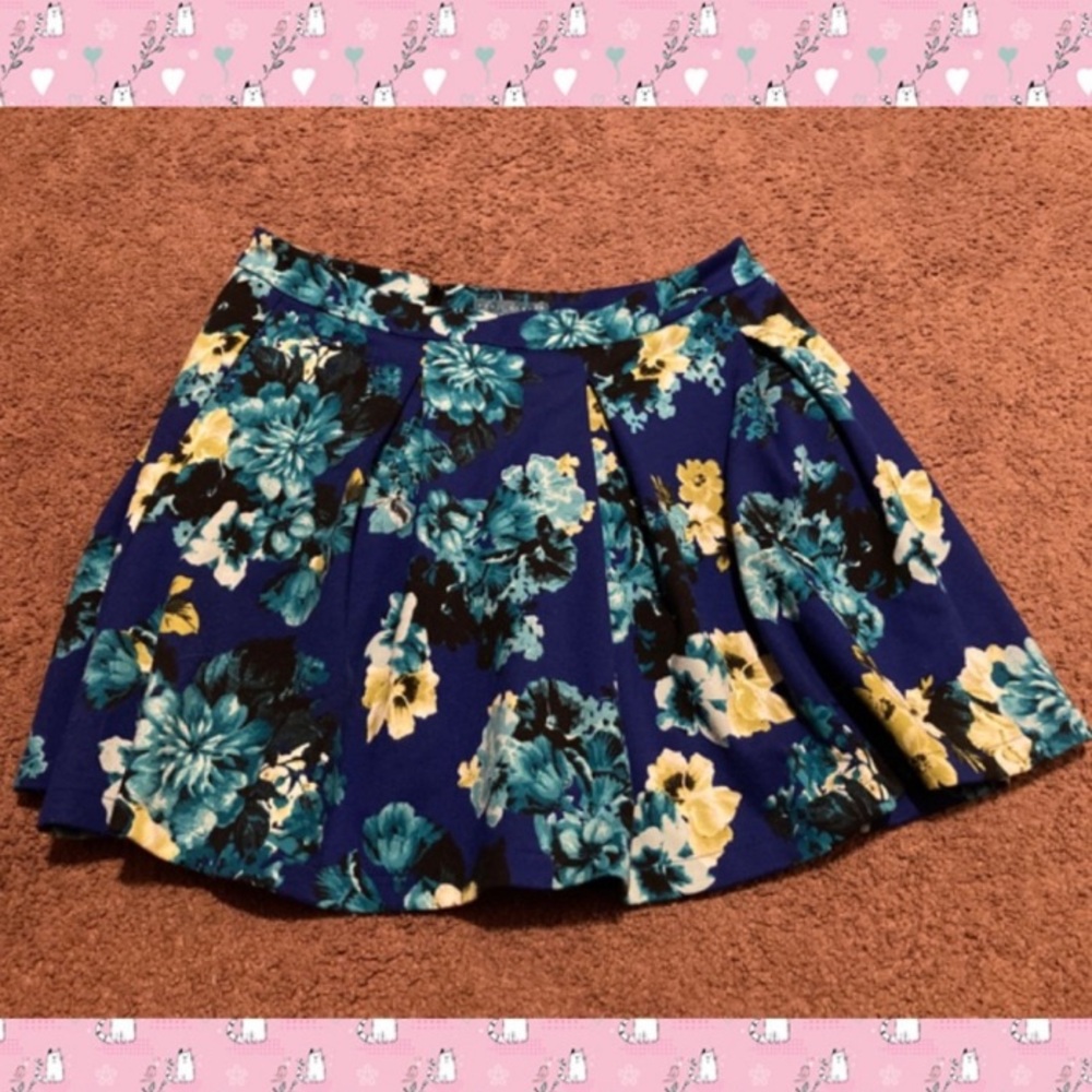 Pim + Larkin Pleated Skirt
